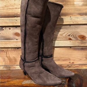 J. Crew Suede Knee High Boots